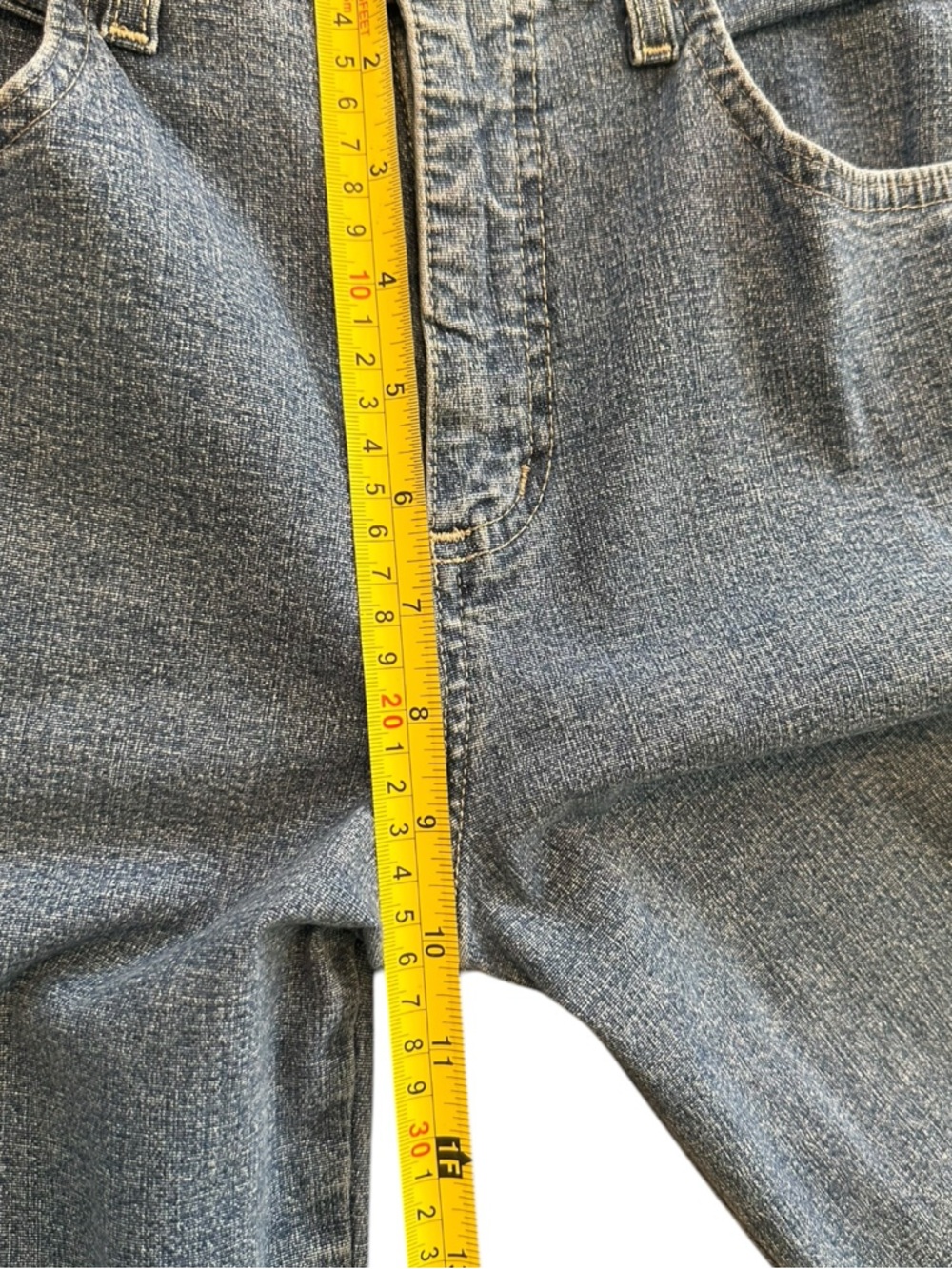 Vintage FDJ French Dressing Jeans Y2K Petite 27x29 (8P Straight Leg Denim Canada - Picture 8 of 15